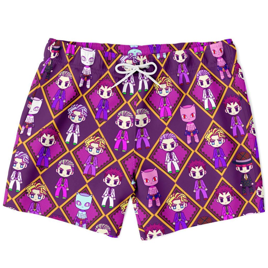 0e64ef21c5080cf66203c08e7e69b3a6 swimTrunk front - JoJo's Bizarre Adventure Merch