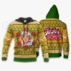 1104 AOP Jojo Characters Ugly Xmas VA Dio Brando 2 hoodie font and back - JoJo's Bizarre Adventure Merch