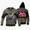 1105 AOP Jojo Ugly Sweater VA 2 hoodie font and back - JoJo's Bizarre Adventure Merch