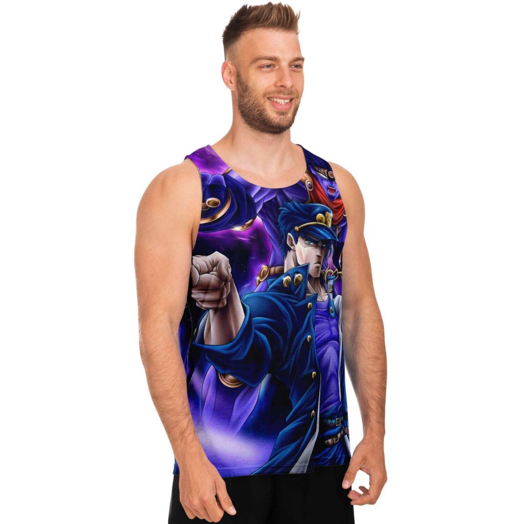 30fcb999b90a64d9263092c3de18a774 tankTop male left - JoJo's Bizarre Adventure Merch