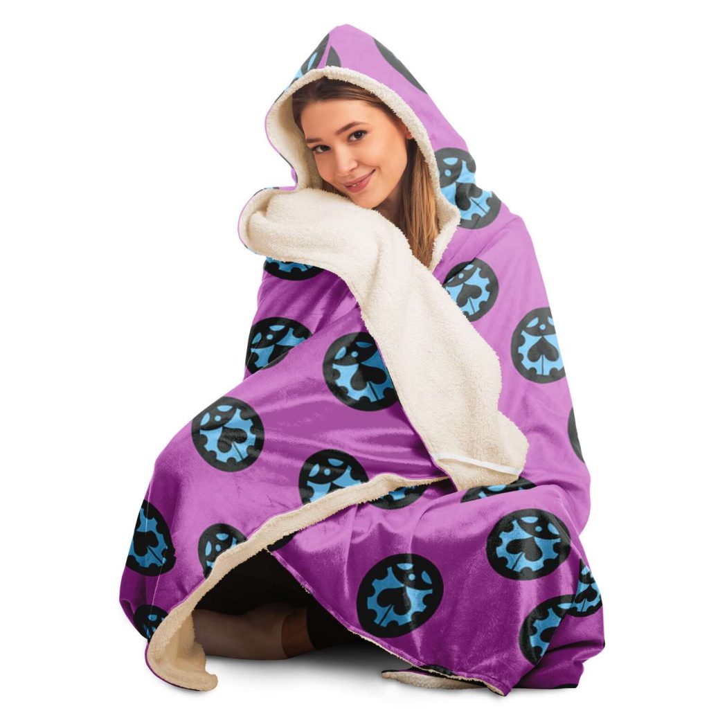 3bda5443f4a8c1ba42e24a18415ef53e hoodedBlanket view7 - JoJo's Bizarre Adventure Merch