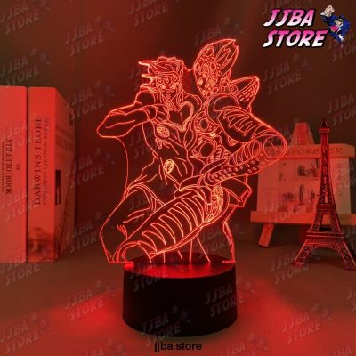 3d lamp anime jojo bizarre adventure for bedroom decor light birthday gift him jojos led 222 - JoJo's Bizarre Adventure Merch