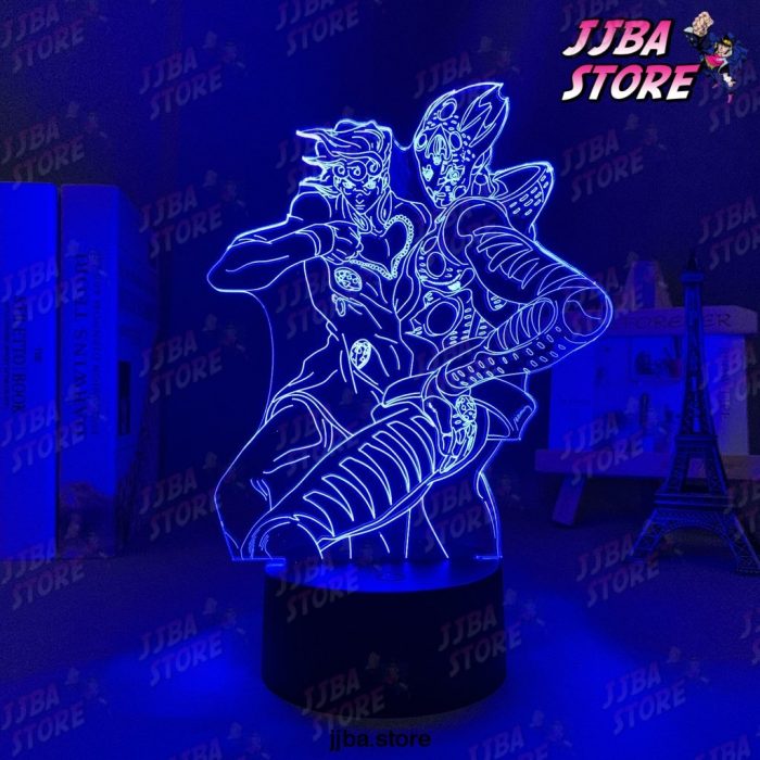 3d lamp anime jojo bizarre adventure for bedroom decor light birthday gift him jojos led 650 - JoJo's Bizarre Adventure Merch