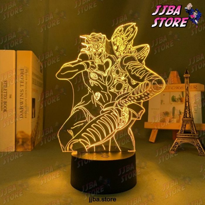 3d lamp anime jojo bizarre adventure for bedroom decor light birthday gift him jojos led 732 - JoJo's Bizarre Adventure Merch