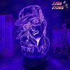 3d lamp anime jojo bizarre adventure for bedroom decor light birthday gift manga figure led night jotaro 188 - JoJo's Bizarre Adventure Merch