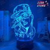 3d lamp anime jojo bizarre adventure for bedroom decor light birthday gift manga figure led night jotaro 315 - JoJo's Bizarre Adventure Merch