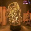 3d lamp anime jojo bizarre adventure for bedroom decor light birthday gift manga figure led night jotaro 341 - JoJo's Bizarre Adventure Merch