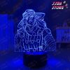 3d lamp anime jojo bizarre adventure gyro zeppeli for bedroom decor light birthday gift him led manga 266 - JoJo's Bizarre Adventure Merch