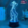 3d lamp anime jojo bizarre adventure risotto nero for bedroom decor light birthday gift him led manga 897 - JoJo's Bizarre Adventure Merch