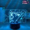 3d lamp anime jojo bizarre adventure rohan kishibe for bedroom decor light birthday gift him led manga 818 - JoJo's Bizarre Adventure Merch