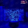 3d led light anime jojo bizarre adventure group for bedroom decor birthday gift him lamp manga 209 - JoJo's Bizarre Adventure Merch