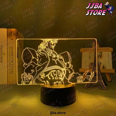 3d light anime jojo bizarre adventure dio brando for bedroom decor birthday gift him led lamp manga 966 - JoJo's Bizarre Adventure Merch