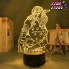 3d light anime jojo bizarre adventure gyro zeppeli for bedroom decor birthday gift him led lamp manga 408 - JoJo's Bizarre Adventure Merch