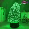 3d light anime jojo bizarre adventure gyro zeppeli for bedroom decor birthday gift him led lamp manga 723 - JoJo's Bizarre Adventure Merch