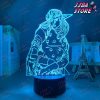 3d light anime jojo bizarre adventure gyro zeppeli for bedroom decor birthday gift him led lamp manga 898 - JoJo's Bizarre Adventure Merch