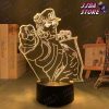 3d light anime jojo bizarre adventure jotaro kujo for bedroom decor birthday gift him led lamp manga 786 - JoJo's Bizarre Adventure Merch