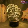 3d night light anime jojo bizarre adventure yoshikage kira for bedroom decor birthday gift him led lamp 380 - JoJo's Bizarre Adventure Merch