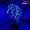 3d night light anime jojo bizarre adventure yoshikage kira for bedroom decor birthday gift him led lamp 756 - JoJo's Bizarre Adventure Merch