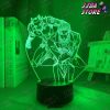 3d night light anime jojo bizarre adventure yoshikage kira for bedroom decor birthday gift him led lamp 849 - JoJo's Bizarre Adventure Merch