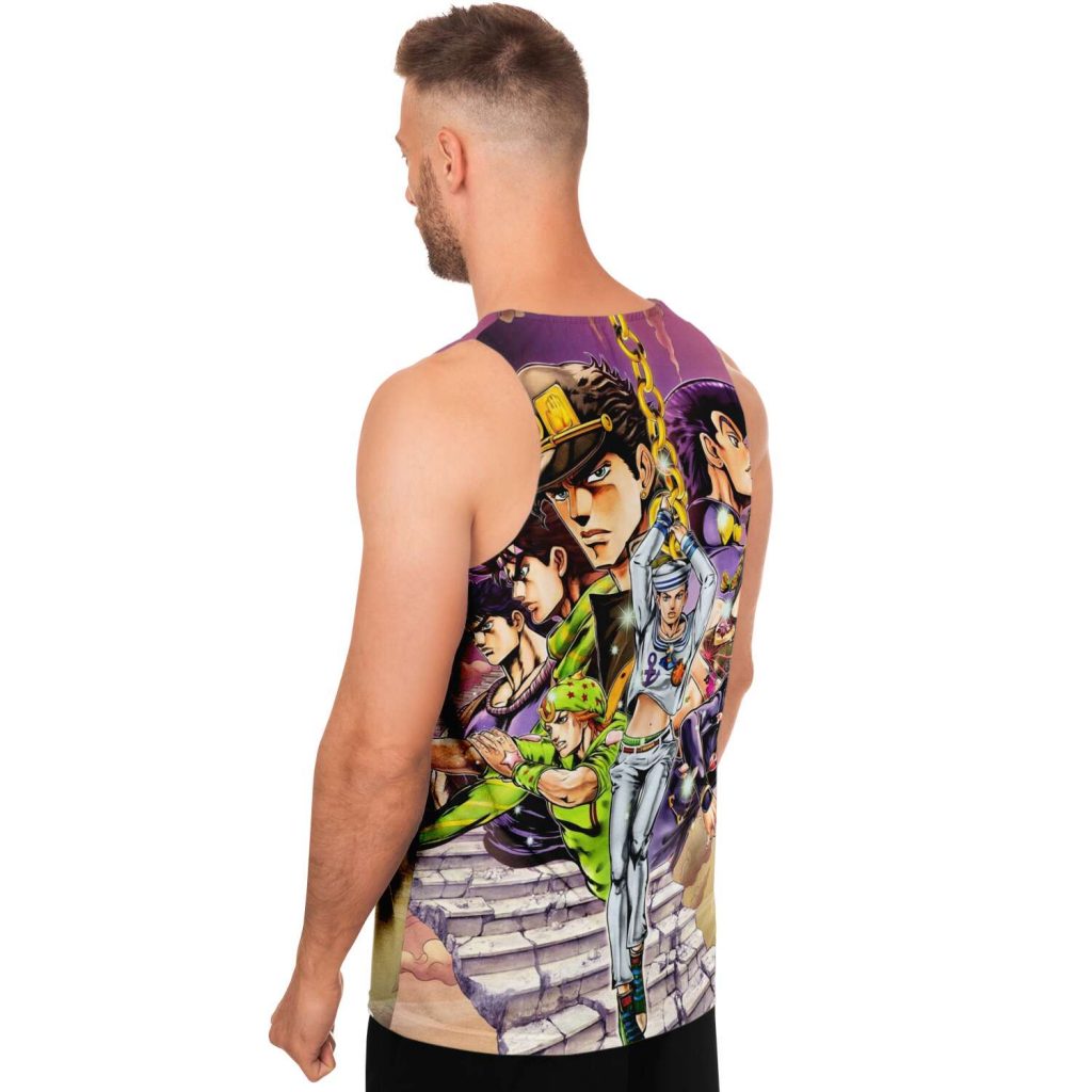 43dce578f7bb425dbf79ab82d705e82a tankTop male right - JoJo's Bizarre Adventure Merch