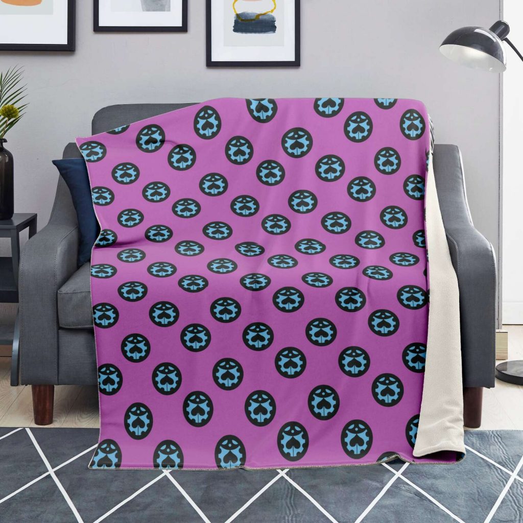 4a6e018abe4a03196e356ea2d78fb64c blanket vertical lifestyle - JoJo's Bizarre Adventure Merch