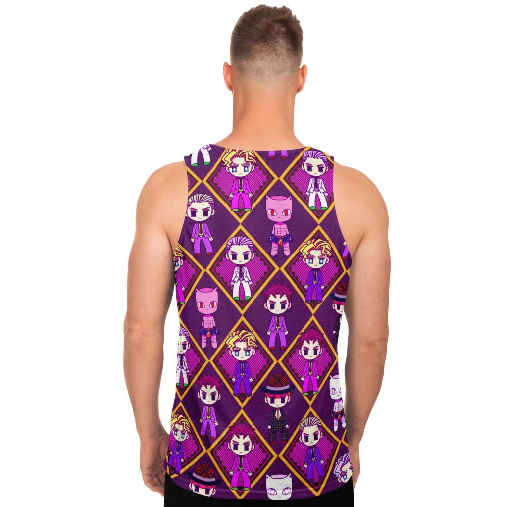 6aaa5601ab6ef202fdfdda46ce409143 tankTop male back - JoJo's Bizarre Adventure Merch