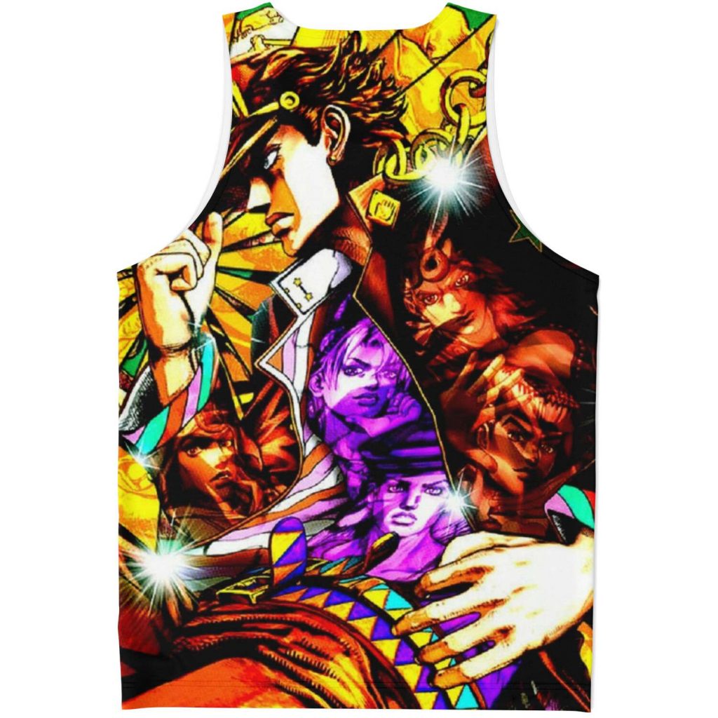 8aff85c191614cb1abb947f74b834369 tankTop neutral back - JoJo's Bizarre Adventure Merch