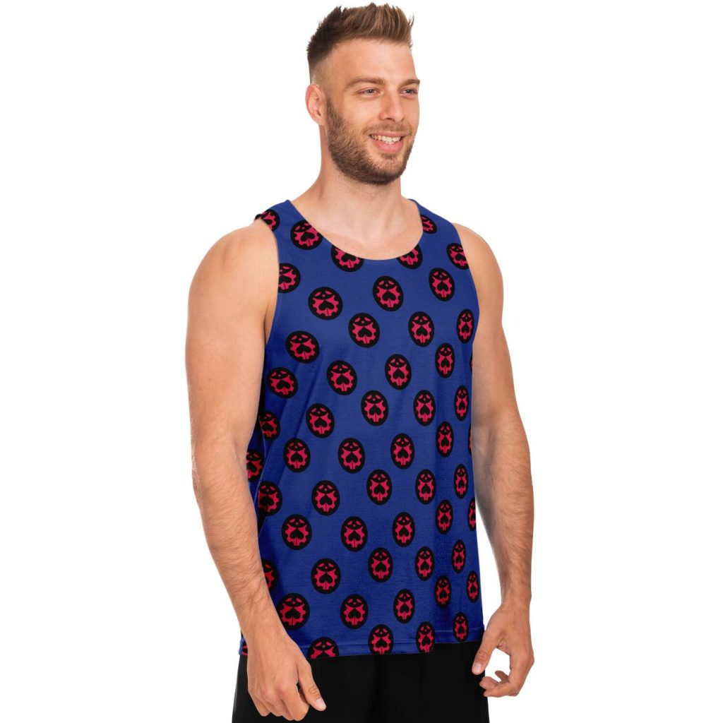 9fad5d3ee5a75784d1923b8b35abb8f7 tankTop male left - JoJo's Bizarre Adventure Merch