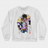 Bizarre Adventure Watercolor Crewneck Sweatshirt White / S