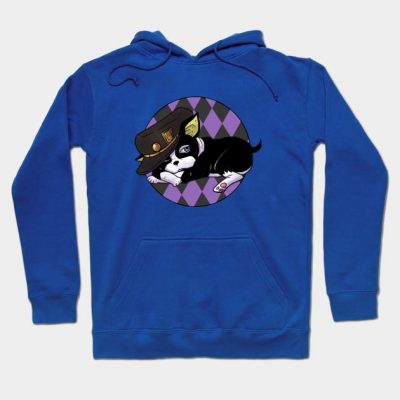 Jjba Ora Ora Iggy Hoodie Blue / S