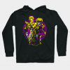 Jjba Unisex Gold Giorno Hoodie Black / S