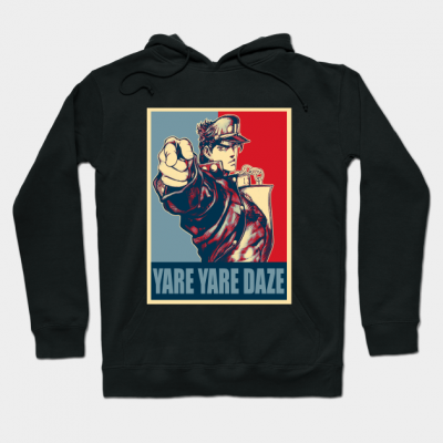 Jjba Yare Daze Hoodie Black / S