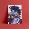 JoJoBizarreAdventureStarPlatinumWallArt 323d6b28 fcaf 4b35 a45c 5cbfcca81f96 - JoJo's Bizarre Adventure Merch