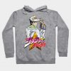 Jojo Jotaro Hoodie Gray / S