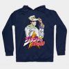 Jojo Jotaro Hoodie Navy Blue / S