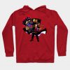 Jojos Bizarre Adventure Jotaro Hoodie Red / S