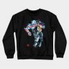 Restoration And Regeneration Watercolor Crewneck Sweatshirt Black / S