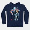 Restoration And Regeneration Watercolor Hoodie Navy Blue / S