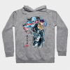 Restoration And Regeneration Watercolor Hoodie Gray / S