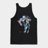 Restoration And Regeneration Watercolor Tank Top Black / S