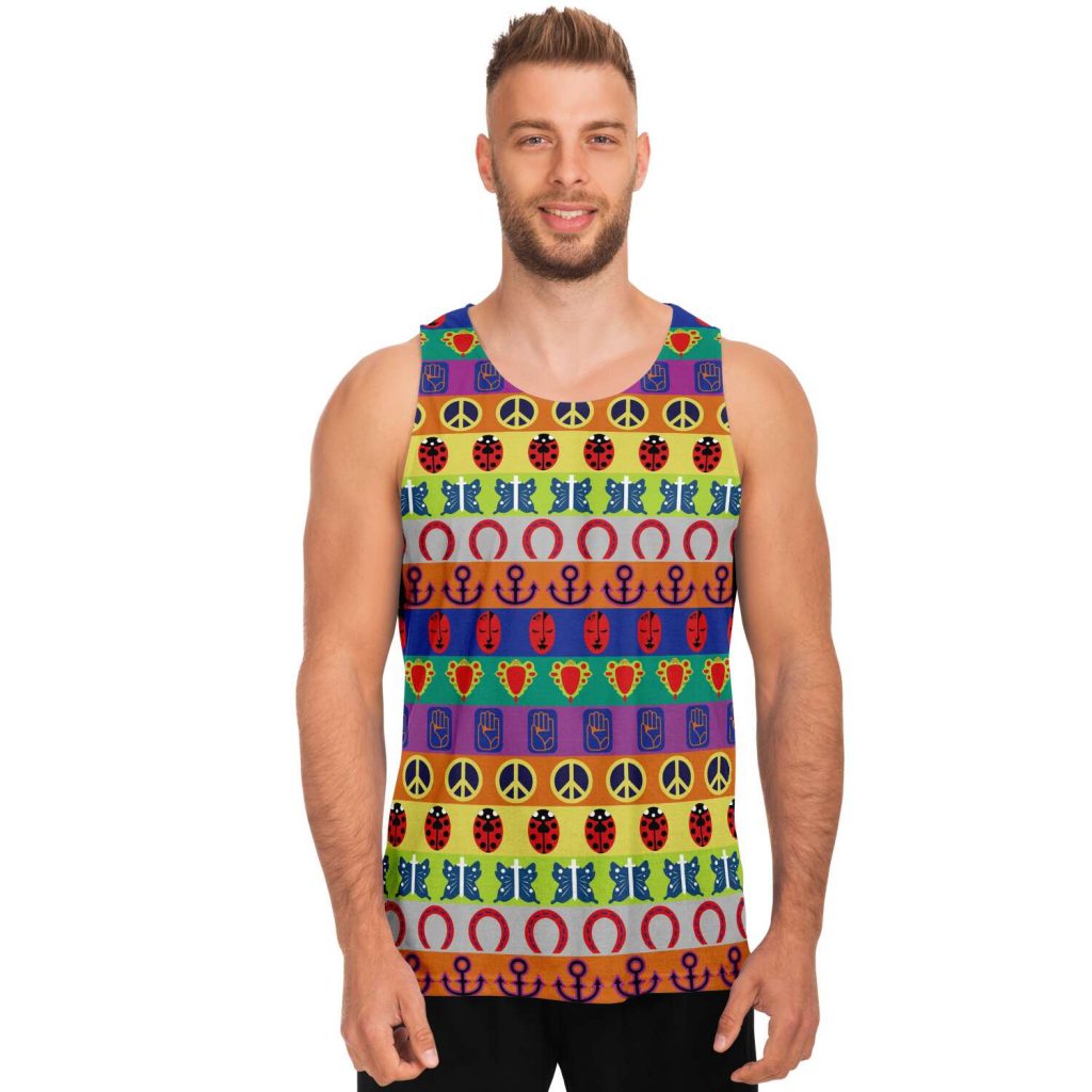 ad5335ed76bc913cd816ff985324a4e3 tankTop male front - JoJo's Bizarre Adventure Merch