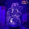 anime 3d lamp jojo bizarre adventure figure for bedroom decor light birthday gift manga led night joseph 164 - JoJo's Bizarre Adventure Merch