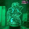 anime 3d lamp jojo bizarre adventure figure for bedroom decor light birthday gift manga led night joseph 282 - JoJo's Bizarre Adventure Merch