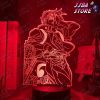 anime 3d lamp jojo bizarre adventure figure for bedroom decor light birthday gift manga led night joseph 705 - JoJo's Bizarre Adventure Merch