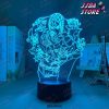 anime 3d lamp jojo bizarre adventure for bedroom decor light birthday gift him jojos manga led 423 - JoJo's Bizarre Adventure Merch