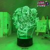 anime 3d lamp jojo bizarre adventure for bedroom decor light birthday gift him jojos manga led 795 - JoJo's Bizarre Adventure Merch