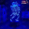 anime 3d night light jojo bizarre adventure hol horse for bedroom decor birthday gift him manga led lamp 354 - JoJo's Bizarre Adventure Merch