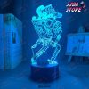 anime 3d night light jojo bizarre adventure hol horse for bedroom decor birthday gift him manga led lamp 614 - JoJo's Bizarre Adventure Merch