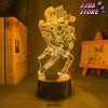 anime 3d night light jojo bizarre adventure hol horse for bedroom decor birthday gift him manga led lamp 623 - JoJo's Bizarre Adventure Merch