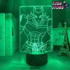 anime led night light jojo bizarre adventure kira yoshikage for bedroom decor birthday gift him manga 3d 487 - JoJo's Bizarre Adventure Merch